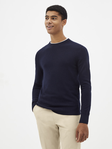 Celio Тъмносин основен пуловер Celio Sesweet
