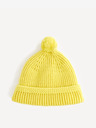 Celio Жълта шапка с помпон Celio Sipom