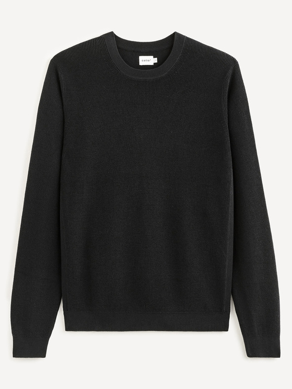 Celio Черен основен пуловер Celio Tepic