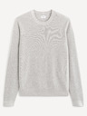 Celio Светлосив основен пуловер Celio Tepic