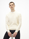 Celio Бял основен пуловер Celio Tepic