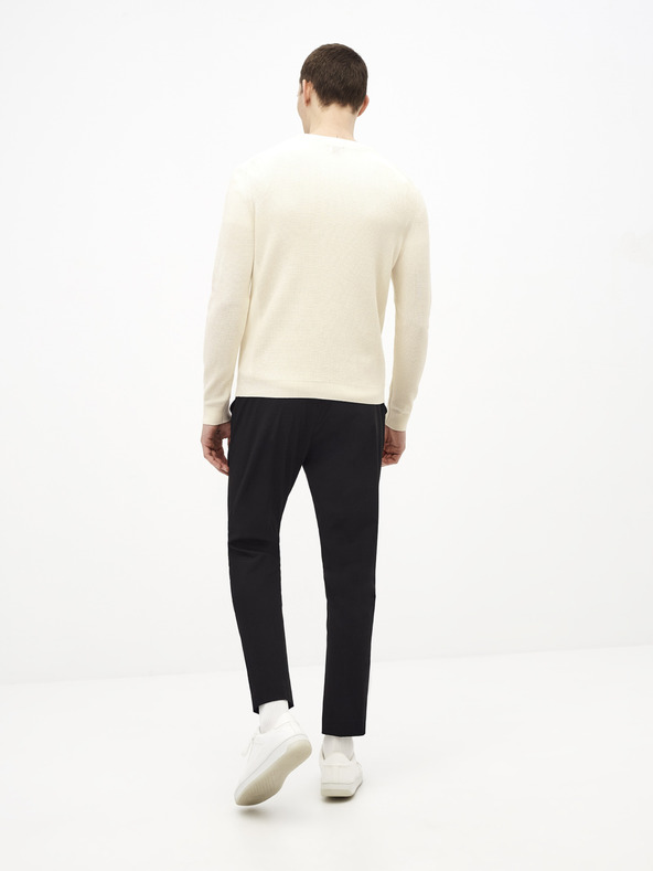 Celio Бял основен пуловер Celio Tepic