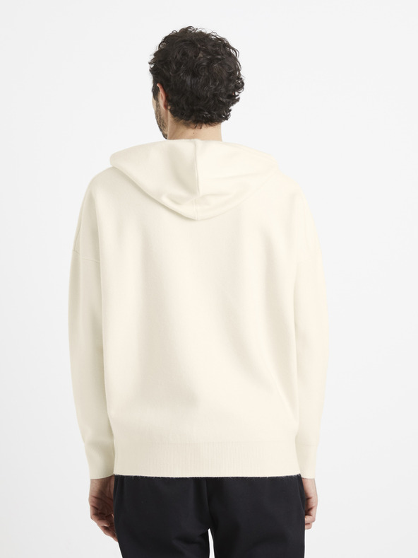 Celio Кремава мъжка основна качулка Celio