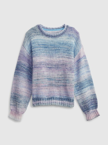 GAP Детски плетен суитшърт меланж GAP