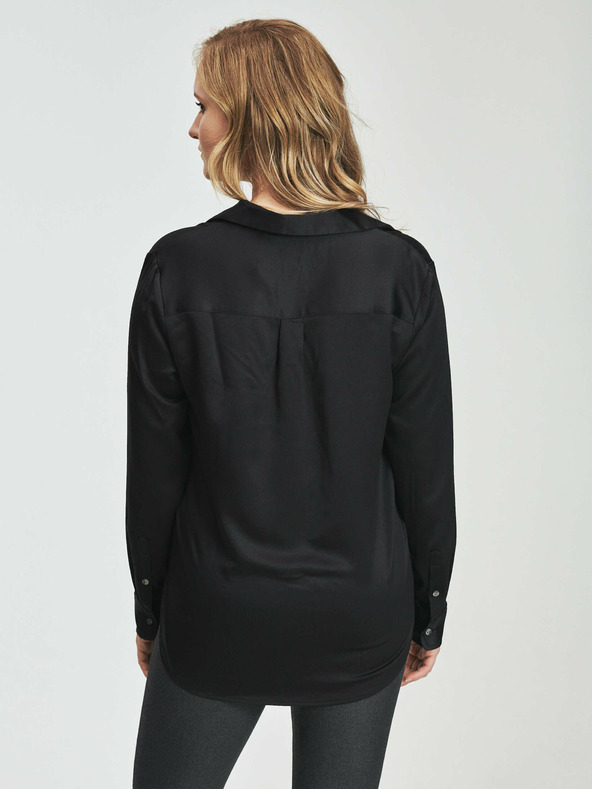 GAP Риза от лека сатен GAP