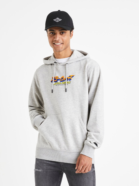 Celio Сив мъжки суитшърт Celio Star Wars