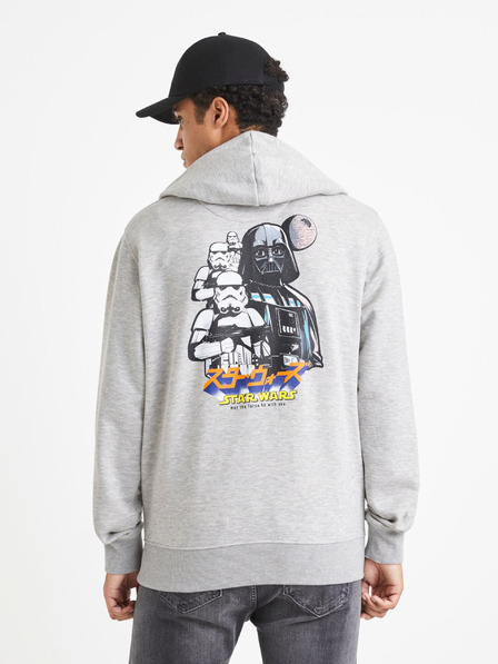 Celio Сив мъжки суитшърт Celio Star Wars