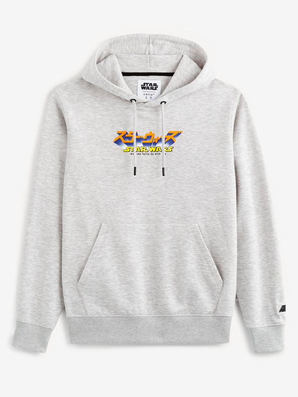 Celio Сив мъжки суитшърт Celio Star Wars