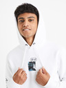 Celio Бял мъжки суитшърт Celio Star Wars