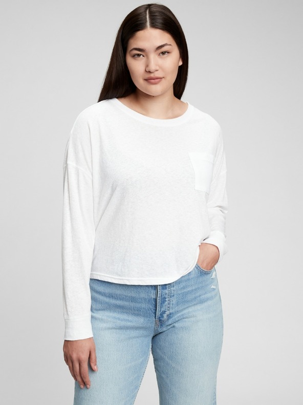 GAP Тениска с дълъг ръкав GAP