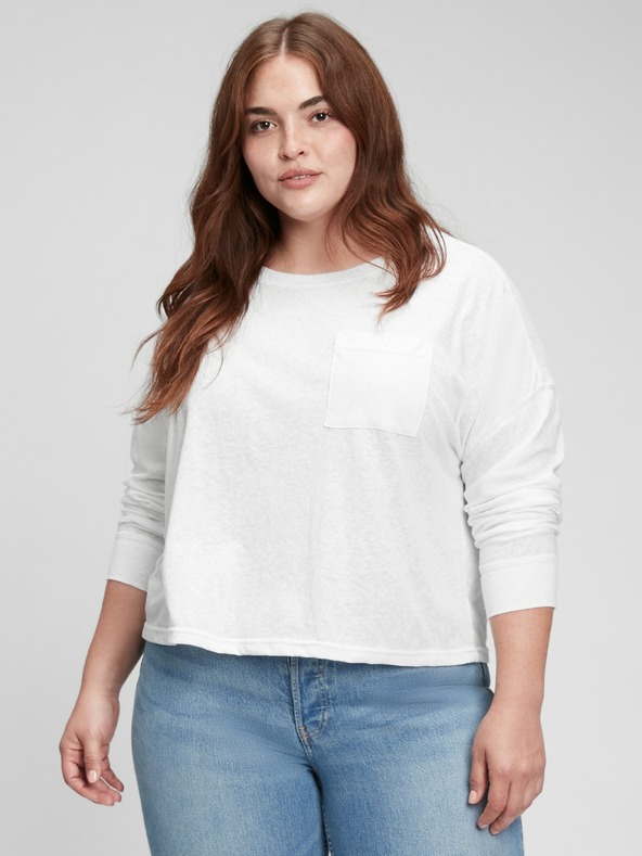GAP Тениска с дълъг ръкав GAP