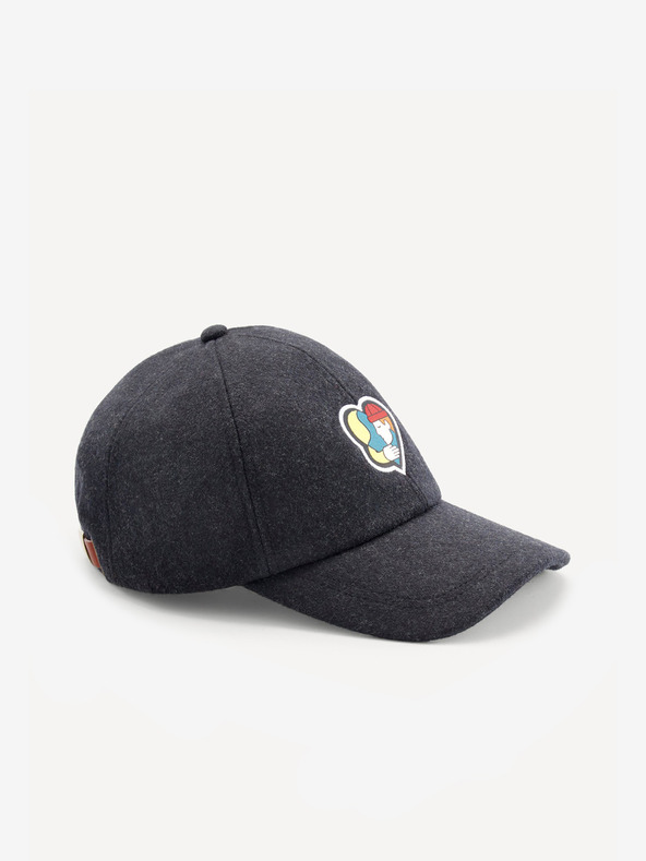 Celio Черна мъжка зимна шапка Celio Picapatch