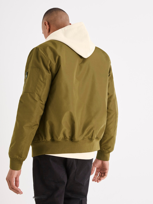 Celio Мъжко яке в цвят каки Celio Bujames