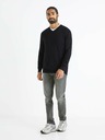 Celio Мъжки черен пуловер Celio Befisrtv