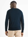 Celio Тъмносин мъжки пуловер Celio Befisrtv