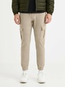Celio Бежови мъжки панталони Celio Vokit