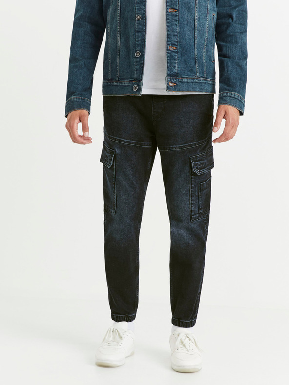 Celio Тъмно сини мъжки дънкови панталони Celio Vojog