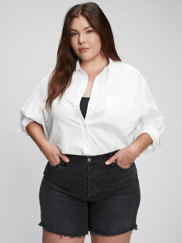 GAP Памучна риза oversize GAP