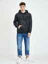GAP Флийс суитшърт с качулка и лого GAP