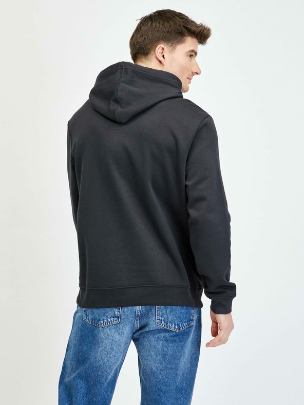 GAP Флийс суитшърт с качулка и лого GAP