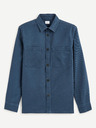 Celio Синя мъжка риза Celio Camone