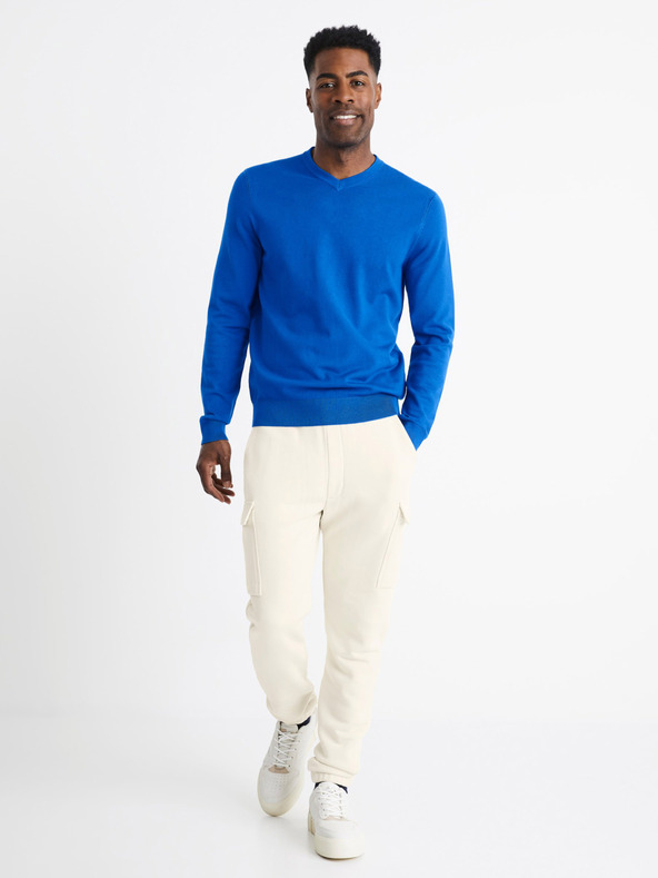 Celio Син обикновен пуловер Celio Befirstv