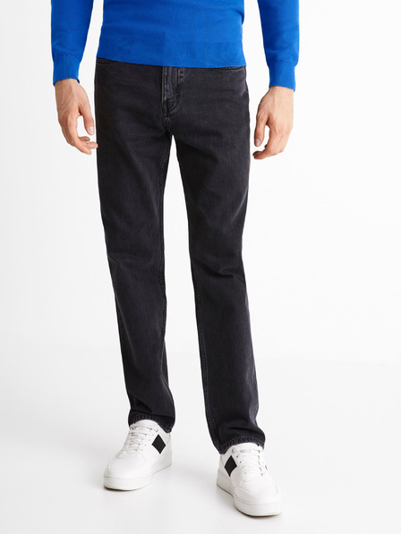 Celio Черни дънки със свободна кройка Celio C75 Coback4