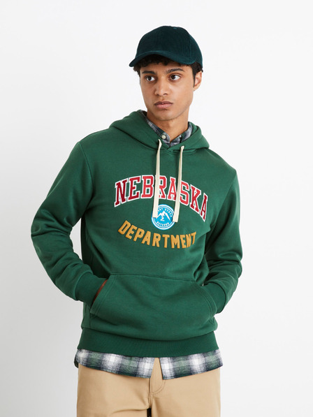 Celio Зелен мъжки суитчър Celio Nebraska Department