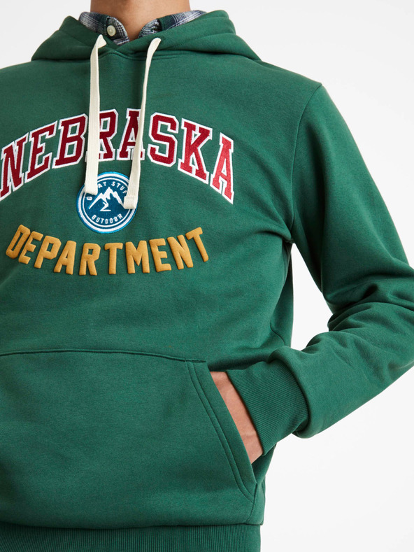 Celio Зелен мъжки суитчър Celio Nebraska Department
