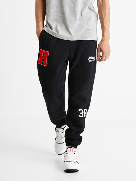 Celio Черен мъжки пуловер Celio Harward University