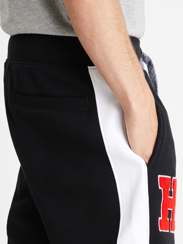 Celio Черен мъжки пуловер Celio Harward University