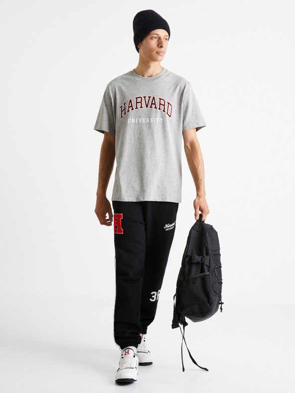 Celio Черен мъжки пуловер Celio Harward University