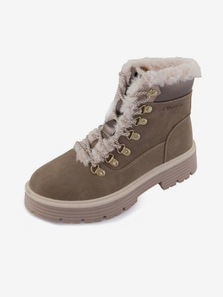 ALPINE PRO Сиви дамски зимни ankle обувки ALPINE PRO DUNETA