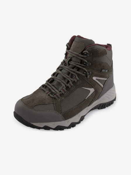 ALPINE PRO Сиво-зелени унисекс outdoor обувки ALPINE PRO ROMOOS