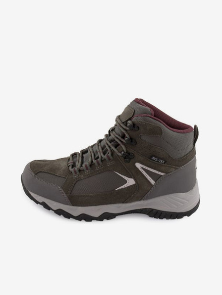 ALPINE PRO Сиво-зелени унисекс outdoor обувки ALPINE PRO ROMOOS