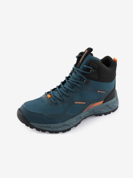 ALPINE PRO Петролени мъжки ankle outdoor обувки ALPINE PRO Lopek