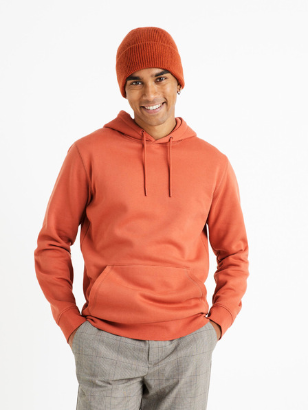 Celio Оранжев мъжки суитчър Celio Vesix