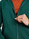 Celio Тъмнозелен мъжки суитчър с цип Celio Vethree