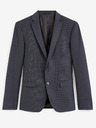 Celio Тъмно сив мъжки блейзър от вълнена смес Celio Culexus