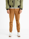 Celio Мъжки кафяви панталони Celio Voyage