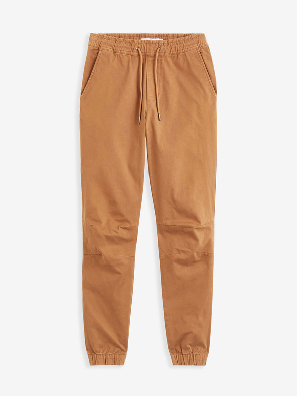 Celio Мъжки кафяви панталони Celio Voyage