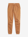 Celio Мъжки кафяви панталони Celio Voyage