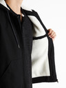 Celio Черно мъжко яке Celio Cuhoodie