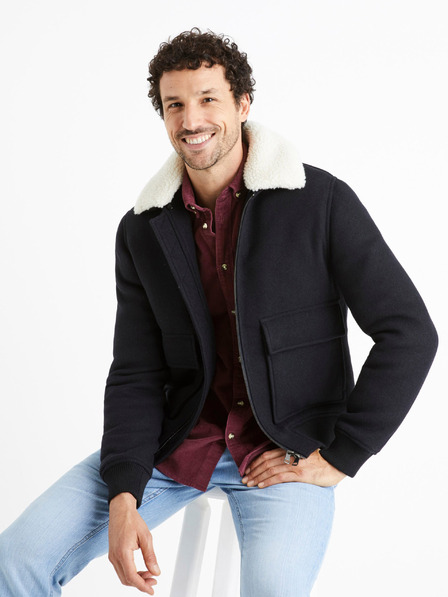 Celio Черно мъжко яке Celio Cuaviator
