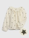 GAP Baby муселинов топ с волан GAP