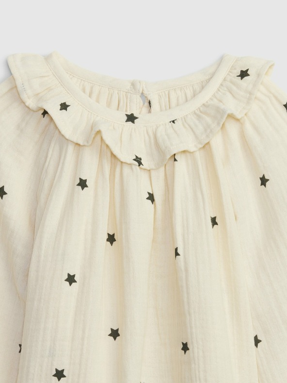 GAP Baby муселинов топ с волан GAP