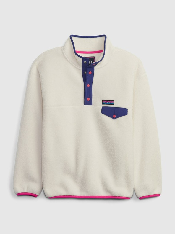 GAP Детски флийс суитшърт GAP