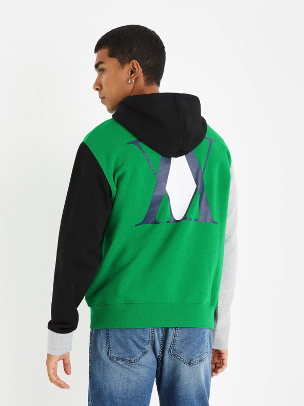 Celio Зелен мъжки суитшърт Celio Hunter x Hunter