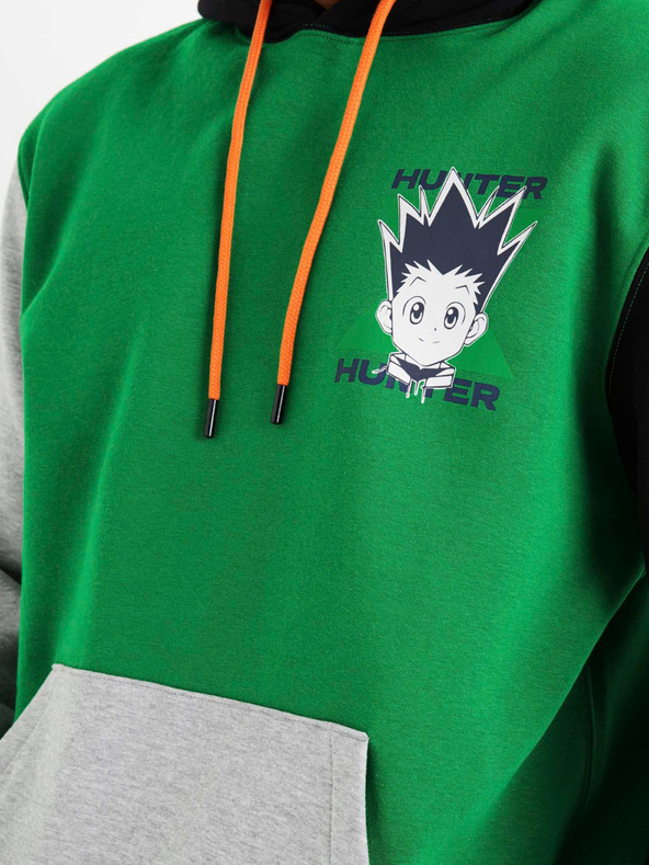Celio Зелен мъжки суитшърт Celio Hunter x Hunter