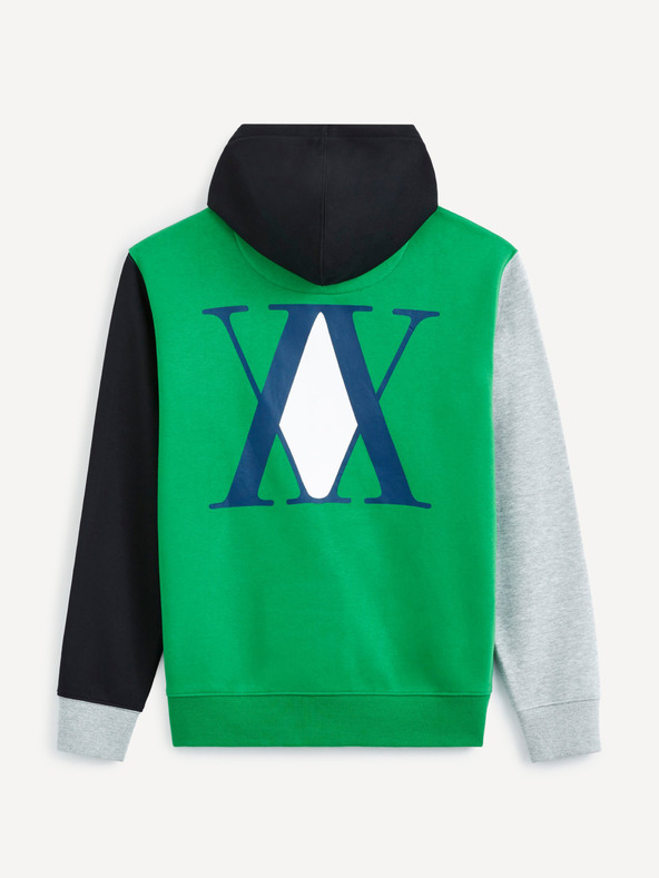Celio Зелен мъжки суитшърт Celio Hunter x Hunter